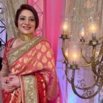 Vishavpreet Kaur Instagram - ❤️✨💫 #pashminna #sonysab #sareelove #feelingbeautiful