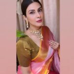 Vivana Singh Instagram - Wearing : @hutsandlooms Love this saree’s fabric n the symphony of the Colors . #insta #instalike #instagram #explore #explorepage✨ #exploremore #pics #saree #foryou #indian #indiaattire #vivana #vivanasingh #hutsandlooms #collab #collaboration #collaborate