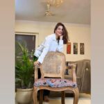 Vivana Singh Instagram - What an exclusive piece of art this teekwood frame chair with cane is ⭐️♥️. Just love the elegant style n the traditional charm of this gorgeous artwork . Enhance your home with only n only @bluedotdesignn . #insta #instagram #furniture #furnituredesign #exclusive #impressive #french #style #yet #veryindian #explore #explorepage #bluedotdesignn #must #have #enhance #your #home