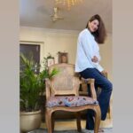 Vivana Singh Instagram - What an exclusive piece of art this teekwood frame chair with cane is ⭐️♥️. Just love the elegant style n the traditional charm of this gorgeous artwork . Enhance your home with only n only @bluedotdesignn . #insta #instagram #furniture #furnituredesign #exclusive #impressive #french #style #yet #veryindian #explore #explorepage #bluedotdesignn #must #have #enhance #your #home