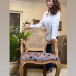 Vivana Singh Instagram - What an exclusive piece of art this teekwood frame chair with cane is ⭐️♥️. Just love the elegant style n the traditional charm of this gorgeous artwork . Enhance your home with only n only @bluedotdesignn . #insta #instagram #furniture #furnituredesign #exclusive #impressive #french #style #yet #veryindian #explore #explorepage #bluedotdesignn #must #have #enhance #your #home