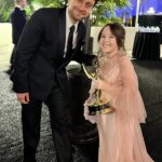 Vivien Lyra Blair Instagram – I had so much fun last night at #theemmys seeing old friends and meeting new ones. 👀

I’m so grateful to have been invited. 

I have a million “thanks you”s for everyone that made it possible. 

The amazing dress 💃 was a custom piece from @veronica.graye and I ❤️ her for it!

@meghan.pins did my hair and makeup and is loved by my whole family including the cats. 🐈 

But none of it would have been possible without @jenjen2010 @linds_hatch and @sheridanmarch from @paradigmtalentagency and @alliemdouglas from @imprintpr 💪
Who make me feel like I belong in that room. Thank you.
