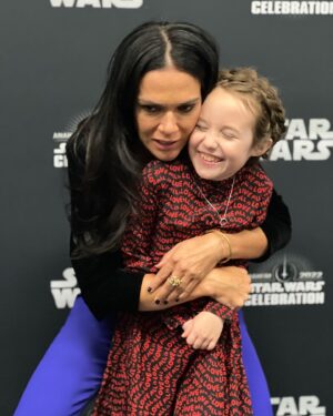 Vivien Lyra Blair Instagram - Happy Birthday to the most amazing space mom a girl could ever dream to have! Thank you for making that experience one of the greatest of my life. And I hope today makes you feel as wonderful as you make the galaxy! ❤️❤️❤️ (remember when we used to text in only emojis?)