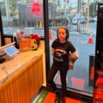 Vivien Lyra Blair Instagram – Found myself on #sunsetstrip checking out @doughbriks and @thecomedystore 👀

Did I miss anything?

#vivienlyrablair #losangeles #hollywood