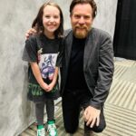 Vivien Lyra Blair Instagram – So… this happened… (😳 Mar🐪) 

The force was strong this weekend at @fanexposf and I had so much fun. Thank you for having me. 

And thank you @starwars fans for including me in this amazing galaxy. 

#vivienlyrablair #markhamill #ewanmcgregor #yoda #daniellogan #starwars #youngleia #sanfrancisco