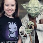 Vivien Lyra Blair Instagram – So… this happened… (😳 Mar🐪) 

The force was strong this weekend at @fanexposf and I had so much fun. Thank you for having me. 

And thank you @starwars fans for including me in this amazing galaxy. 

#vivienlyrablair #markhamill #ewanmcgregor #yoda #daniellogan #starwars #youngleia #sanfrancisco