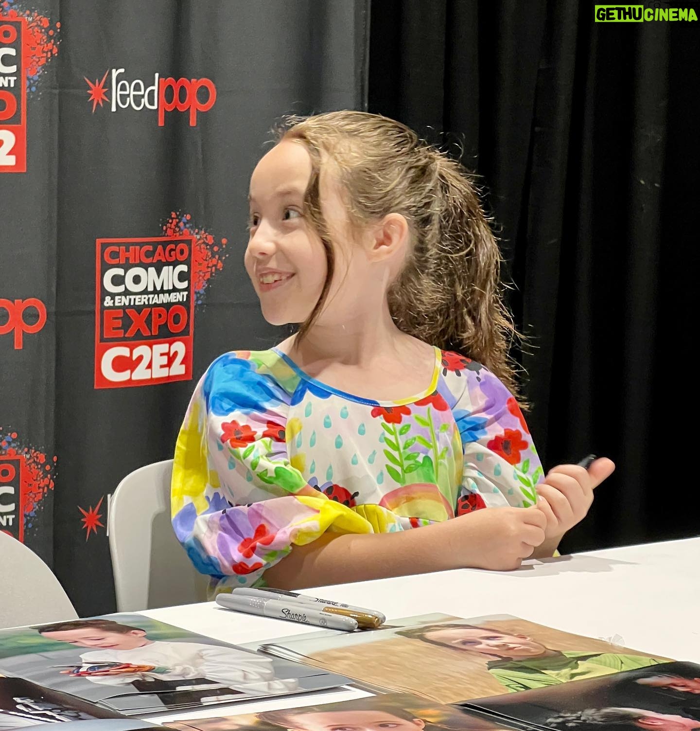Vivien Lyra Blair - 24.8K Likes - What an amazing day at @c2e2 thank you @swau_official for inviting me! And thank you so much to all the wonderful people that came to say hi.