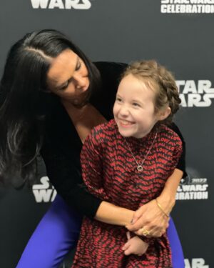 Vivien Lyra Blair Instagram - Happy Birthday to the most amazing space mom a girl could ever dream to have! Thank you for making that experience one of the greatest of my life. And I hope today makes you feel as wonderful as you make the galaxy! ❤️❤️❤️ (remember when we used to text in only emojis?)
