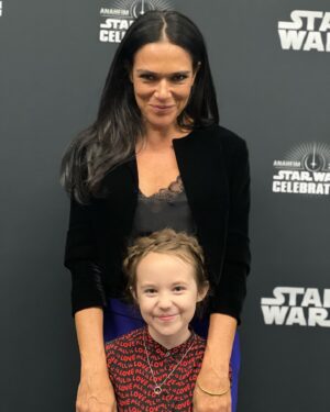 Vivien Lyra Blair Instagram - Happy Birthday to the most amazing space mom a girl could ever dream to have! Thank you for making that experience one of the greatest of my life. And I hope today makes you feel as wonderful as you make the galaxy! ❤️❤️❤️ (remember when we used to text in only emojis?)