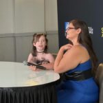 Vivien Lyra Blair Instagram – Having lots of fun at the #saturnawards in Burbank 👀