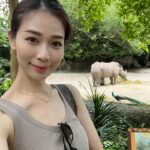 Vivien Yeo Instagram - 結束了新年旅行回到香港了 回來之前去了Singapore住了幾天 在元宵節那天去探望外公外婆 和外婆去巴剎吃她喜歡吃的雞飯 再陪她到大伯公廟拜神 在Singapore 住了幾天 特地帶小孩去Singapore Zoo @mandaiwildlifereserve 原來帶著兩個2-4歲的小孩去動物園（真正的大動物園） 是那麼具挑戰性的，因為天氣熱加上需要走很多路。 圖1 ：這次特地預訂了 Breakfast in the wild 和動物們一起吃早餐，非常特別的體驗。 一開始女兒見到orang utan 還嚇得尖叫😅😅幸好之後還是肯和動物拍照還大膽的摸蟒蛇😆 圖8 ： Boon Lay 大伯公廟 圖9&10 ： 和小孩一起搭飛機，我唯一看的節目就是Peppa Pig ，9mins 的Peppa Pig，不斷重複，我看了接近4小時😵‍💫😵‍💫。吃雪糕是我最開心的時候😵‍💫😵‍💫 總的來說，旅程雖然很忙碌有點小累，不斷忙著顧小孩。但是能帶他們回去過年，和他們一起體驗很多新事物，一切都是值得的❤️❤️