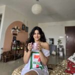 Wafa Khadeeja Rahman Instagram - Anybody else get crazy excited about using a new coffee mug/water bottle? This one was a present from my Mummy! @waheedamb