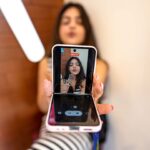 Wafa Khadeeja Rahman Instagram - 🍧 #Collaboration #JoinTheFlipSide #samsungindia #GalaxyZFlip5🫶🏻