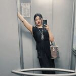 Wafa Khadeeja Rahman Instagram - Work, play, nap 😙 #ootd #fashion #styling #outfitoftheday #black