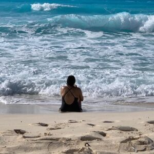 Wafaa Sadeq Instagram - البحر وجماله وحلاوته 🌞🌊🏊