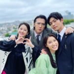 Wakana Matsumoto Instagram - やんごとなき一族も先日で４話を終えました。 毎話、クセ強キャラが登場していますね。 来週は？どうなのかしら？ 実は仲良し4人組。 ここだけの内緒だよ🤫 松本のハートが激ダサ #やんごとなき一族 #土屋太鳳 #松下洸平 #尾上松也