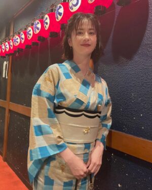 Wakana Matsumoto Instagram - 浴衣。

よーく見るとカゴバックの柄❤️

きゃわたん😍

👘💎タグ付けしてます🏷