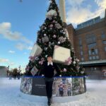 Wallis Day Instagram – this the season… w/ @jomalonelondon ⛸️🎄 #JoMaloneLondonXGlide