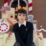 Wallis Day Instagram – this the season… w/ @jomalonelondon ⛸️🎄 #JoMaloneLondonXGlide