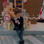 Wallis Day Instagram – this the season… w/ @jomalonelondon ⛸️🎄 #JoMaloneLondonXGlide