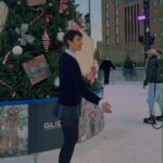 Wallis Day Instagram – this the season… w/ @jomalonelondon ⛸️🎄 #JoMaloneLondonXGlide