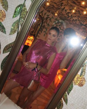 Wallis Day Instagram - In honour of the new Mean Girls trailer, on Wednesdays we’re wearing pink… 💗