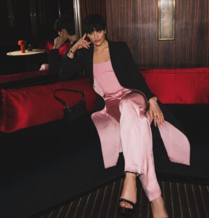 Wallis Day Instagram - An evening with @giorgioarmani 💘