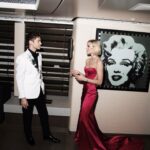 Wallis Day Instagram - @amfar ❤️ better late than never 🫠 Photography: @frederic.monceau Styling: @madeleinebowdenstyle Hair & Make up: @joepickeringtaylor Extensions: @alishadobson Dress: @inesdisanto Jewellery: @damianiofficial Shoes: @giuseppezanotti