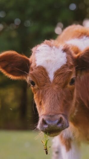 Wallis Day Instagram - Every animal is someone. 🐮 Think of Jamie from @wallisday’s powerful new video next time you sit down to have a meal. See the individual. Leave animals off your plate. 

It’s never been easier to go vegan, so why not start today? 🌱💚