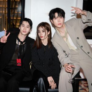 Wan Peng Instagram - What a great show!!! @amiparis @alexandremattiussi9 #AmiParis #AmiFW24 #AmiSuzhou