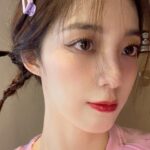 Wan Peng Instagram - 来了来了😺