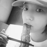 Wang Luodan Instagram – 做🐷真快乐，可以吃同类