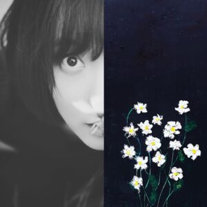 Wang Luodan Instagram - 我和我第一次画的🌼