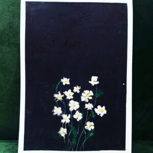 Wang Luodan Instagram - 我和我第一次画的🌼