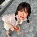 Warisara Jitpreedasakul Instagram - ฉ่ำๆเลยจ้าาาาาาาาาา ไปไปปายยยยยย🌺🔫!