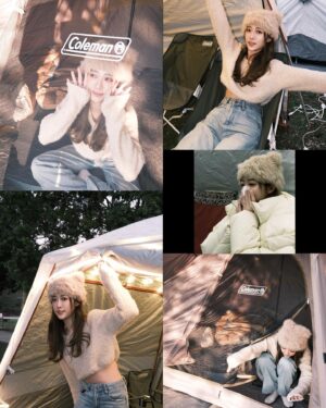Wei Chaio Lin Instagram - 露營初體驗⛺️✨

「要看看我到時候有沒有工作」

高中畢業後一直過著工作第一的生活
面對所有邀約，這個回答從來沒變過
身邊朋友對我的包容和體諒卻也不曾減少過

總是說：「沒關係，妳有空就來，人到就好。」

常常在想自己何其幸運能擁有這麽多善良美好
陪伴在身邊的人也都十年以上甚至十五（？）
感謝所有的互相珍惜🤍

26歲尾聲了
雖然有點晚，但終於體會到了一點青春快樂
希望即將邁入27的我能學會更鬆弛的過日子🫧

（然後根本不是我生日在打什麼小作文？🤣）
