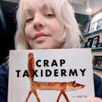 Wendi McLendon-Covey Instagram - Ladies: get yourselves a man who understands the importance of laughter. @jivemiguel70 surprised me with this book... Swipe left to see some truly stunning specimens! 😂 UPDATE: Crap Taxidermy is here on IG! Follow them at @craptaxidermy