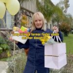 Wendi McLendon-Covey Instagram - SURPRISING FOSTER YOUTH (Part 2) 🎁🎉🎈💛 with @wendimclendoncovey x @thefosternation This Foster Care Awareness Month we’re showing foster youth (current and former) some extra love by dropping a little something to let them know someone is thinking of them!🫶🏼 WHY ARE WE DOING THIS? 01. It’s Foster Care Awareness Month and we want youth to feel loved and celebrated! 02. Many foster youth age out at 18 years old without any family or support when they enter the real world. During this month (and beyond), we want youth to know that there are people in the world that care about them and that they are not alone in the journey of life. BIG thank you to @wendimclendoncovey for taking time to make this possible. She got to sit with Alicia and hear her story of overcoming challenging experiences and persevering to pursue an incredible career and future for herself and her daughter. She is truly a superhero for all that she has done and continues to do daily. We ❤️ you, Alicia, and we are so happy to have you in our CareerX program and the Foster Nation Fam! Alicia shared with us that “after just two weeks in CareerX, my coach and Foster Nation were able to help me get a new car so I could get to work. Outside of just that, they have helped me emotionally, mentally, and financially. I am so so grateful!” We’re so happy to have brought this beautiful, accomplished, and kind young woman and her precious darling a little bit of joy. If you want to hear her full story and see more surprise drops… follow along! #fostercare #fostercaremonth #fostercareawareness #fosteryouth #fostercareawarenessmonth