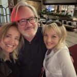 Wendi McLendon-Covey Instagram - Solved the world’s problems last night with these two legends. Should’ve also gotten @mindyster and @anniesertich in the pic. Next time!