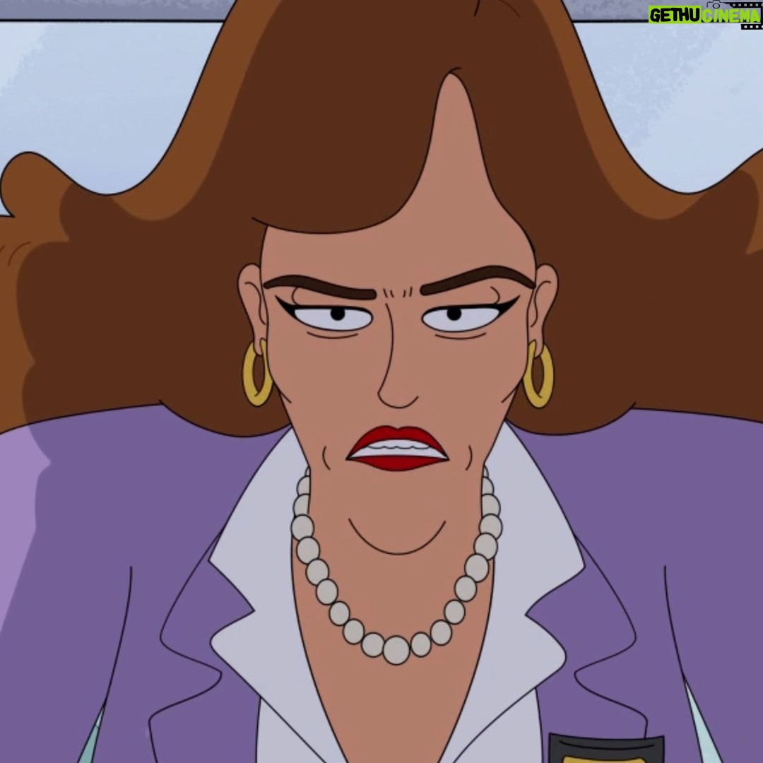 Wendi McLendon-Covey Instagram - Chief Patsy Stamos cordially invites you to watch @grimsburgfox tomorrow night at 9:30 pm on FOX! Starring Jon Hamm, @hayeslady @raedratch @pattonoswalt @actuallychristinahendricks and so many other fabulous people your head might explode! #grimsburg #animationdomimation #sasquatch #animation