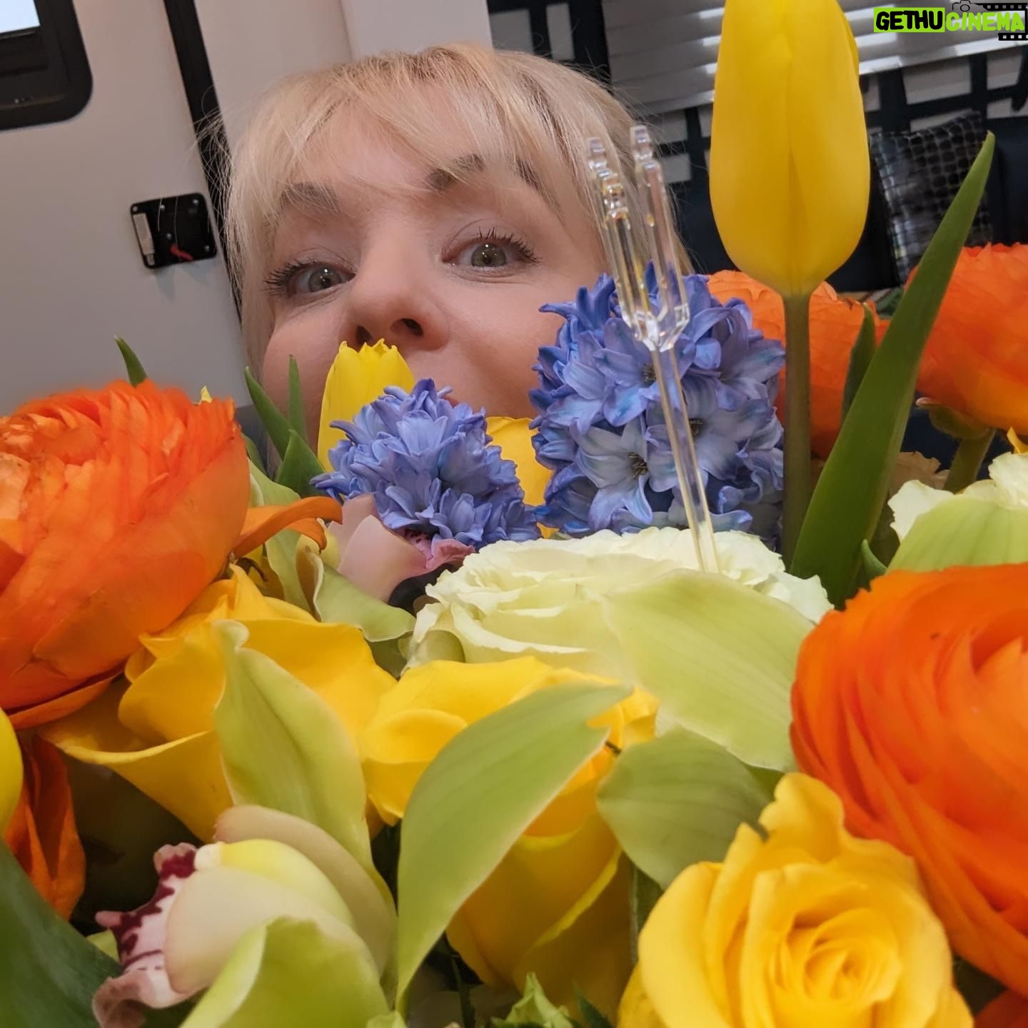 Wendi McLendon-Covey Instagram - Thank you to @jakedawg79 @mamagertsnmyrtsnmaxnprudence @ali_benmohamed and Jo Yao for this incredibly beautiful surprise! 😘😘😘😘😘