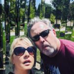 Wendi McLendon-Covey Instagram - 87% humidity and loving every minute of it! #nomasculpturegarden