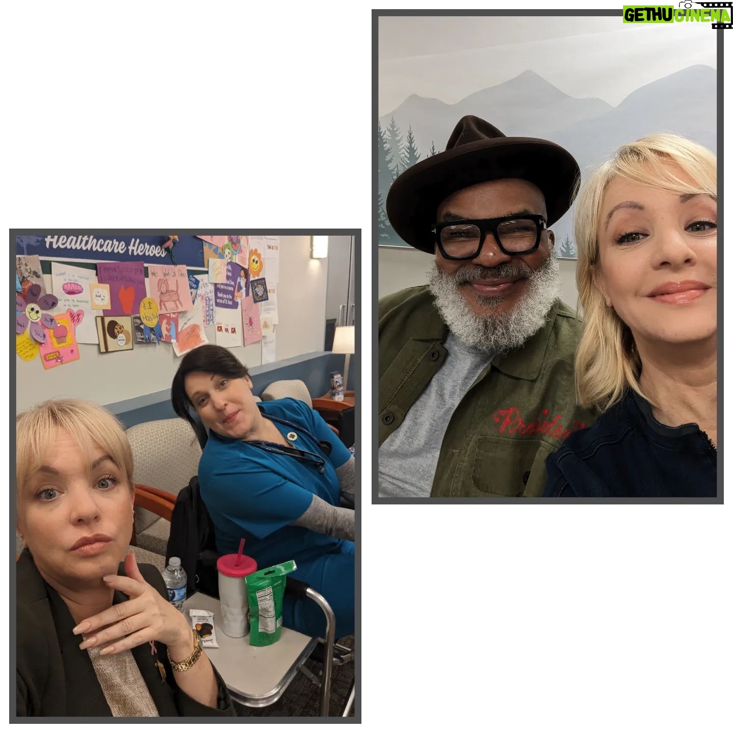 Wendi McLendon-Covey Instagram - First week shooting on St. Denis Medical! Here I am with two legends: @allison_tolman and @davidalangrier! Coming soon to NBC!