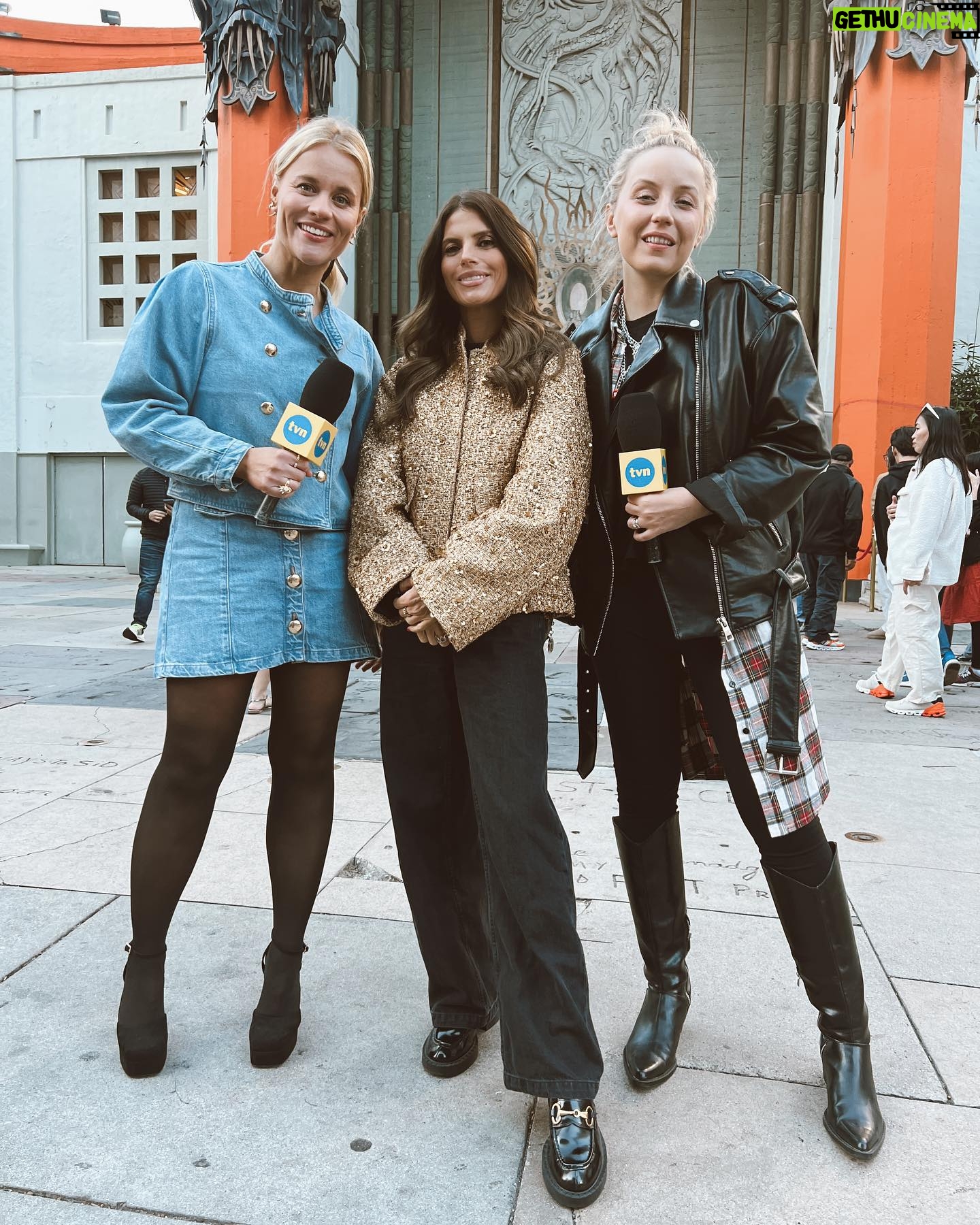 Weronika Rosati Instagram - Kochani zapraszam was dziś ( niedziela) do ogladania @dziendobrytvn ok 11.05 będzie wywiad ze mna💛 A rozmowe ze mna prosto z @chinesetheatres przeprowadziły przefajne @annasenkara i @sanhajduk ⚡️ #dzieńdobrytvn #tvn @tvn.pl