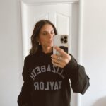 Weronika Rosati Instagram - In honor of @elizabethtaylor legacy and on the day of her passing away in 2011 I would like to share amazing new merch by House of Taylor - Every Purchase Of Apparel Supports The Elizabeth Taylor AIDS Foundation 💜 #elizabethtaylor #elizabethtayloraidsfoundation @elizabethtayloraidsfoundation #ad