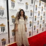 Weronika Rosati Instagram - Kicking off @theacademy Oscar week with two events one evening⚡️ Thank you @losangelesitalia Italian film festival and @satelliteawards for inviting me to celebrate brilliant filmmakers! Congrats Neil Corbould @the.grape.escape.vineyard on your award 💪🏼 What a pleasure meeting @jamescameronofficial and Lawrence Grobel 🫶🏼 @losangelesitalia @cinecittastudios @satelliteawards
