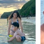 Westny Dj Instagram - That perfect timing to just have a peaceful Time.. to surrender to fulfill that empty bucket as human, to feel existed, present and Live also to be Loved🌹 #32weekspregnant #pregnant #mom #familytime #family #bonding #peaceful #mind #happiness #life #balilife #beach