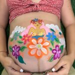 Westny Dj Instagram – Random wanting to have Gembil painted by @evekoss strong feeling Gembil lebih attach sm Nuansa Ibu Pertiwi dan Alam semesta🫶🏻 mau masuk kehamilan 9 bulan Gembil sbntr lagi hadirrrr😍😍😍 jadi i wanted to make something memorable in an Art way😍
Smoga ISWW dan Alam semesta merestui dan perlancarkan Gembil’s birth 🙏🏻 
And thank you @evekoss yg uda sefrekuensi mau melukis tema ini utk Gembil, means A lot for me , and i hope it goes the same for you too🩵

#painting #hamil #art #lukis #lukisperuthamil #pregnant #pregnantpainting #love #bumil #nature