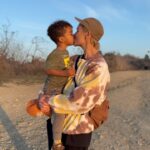Whitney Mixter Instagram – “Didn’t  I tell you baaaabyyy..:you are the joy of my life”🌅🧡