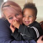 Whitney Mixter Instagram – One thing you can be sure of…this small man loooooves him some Auntie @alyssamorganofficial . (And I do too🙄)❤️